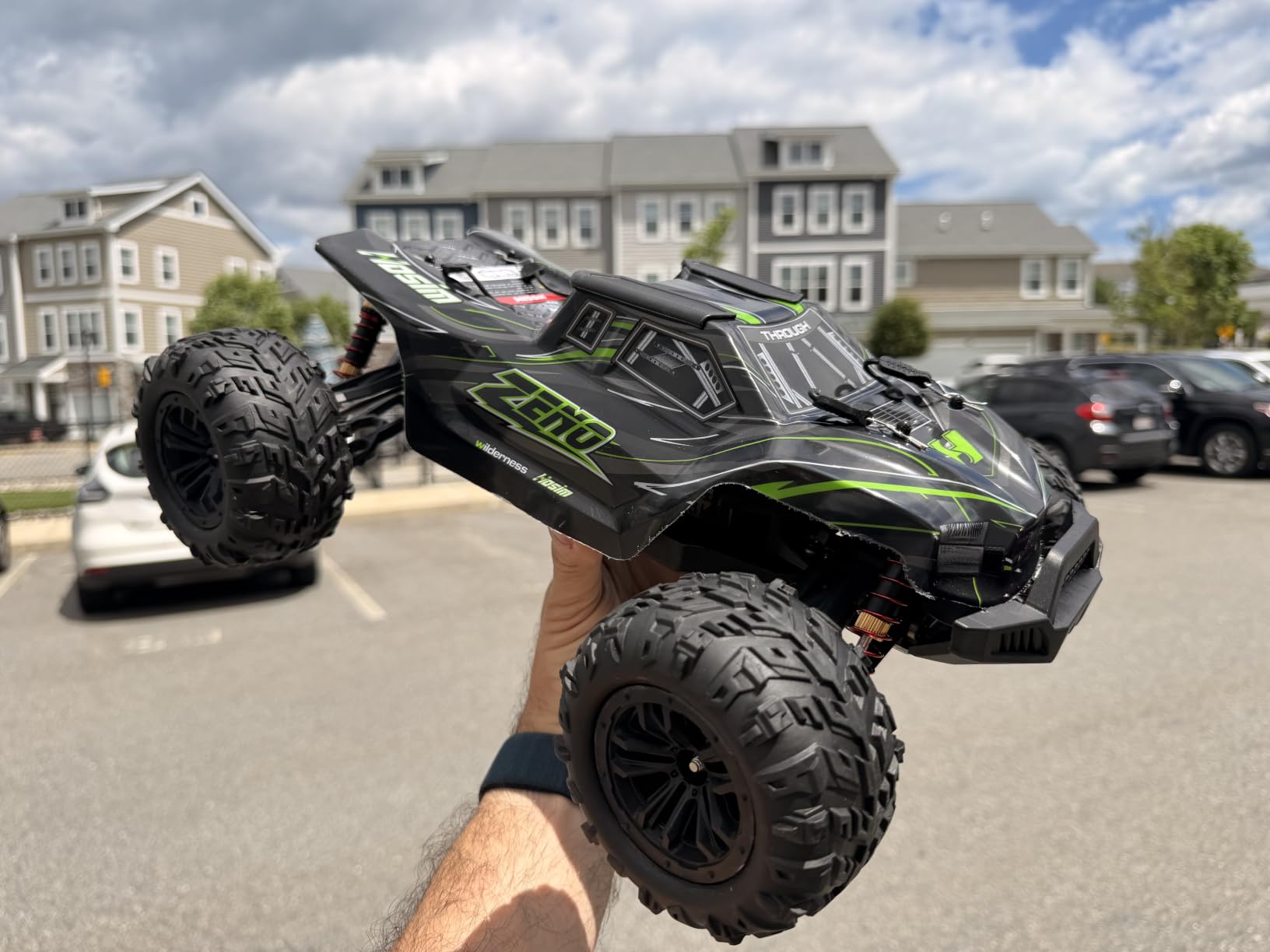 Hosim 1/10 Brushless RC Cars for Adults & Boys 60+ KPH, Fast RC Truck customer photo 2