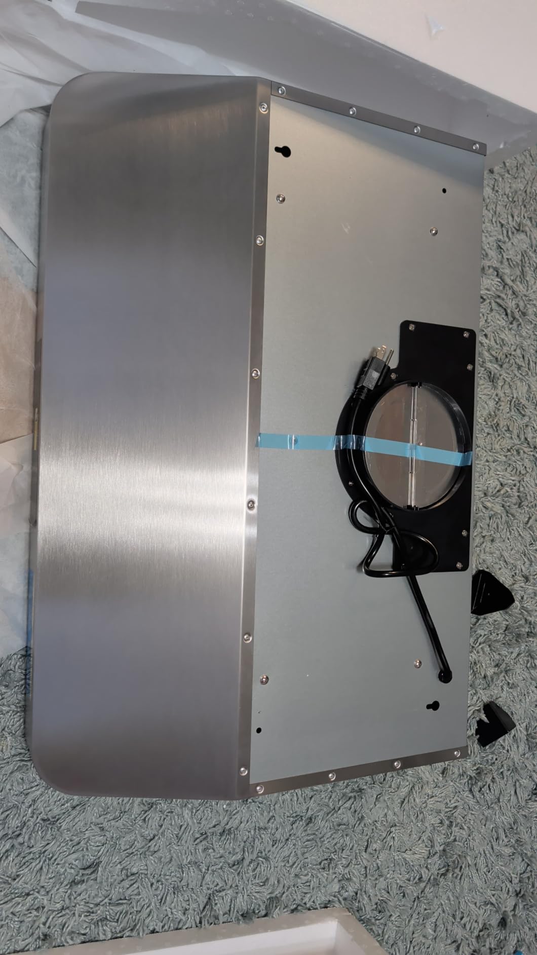 36 Inch Under Cabinet Range Hood,1200 CFM Stainless Steel Kitchen Vent Hood, 4 Speed Fan,Gesture & Touch Control,Delay Off Timer,Dishwasher Safe Baffle Grease Filters customer photo 1