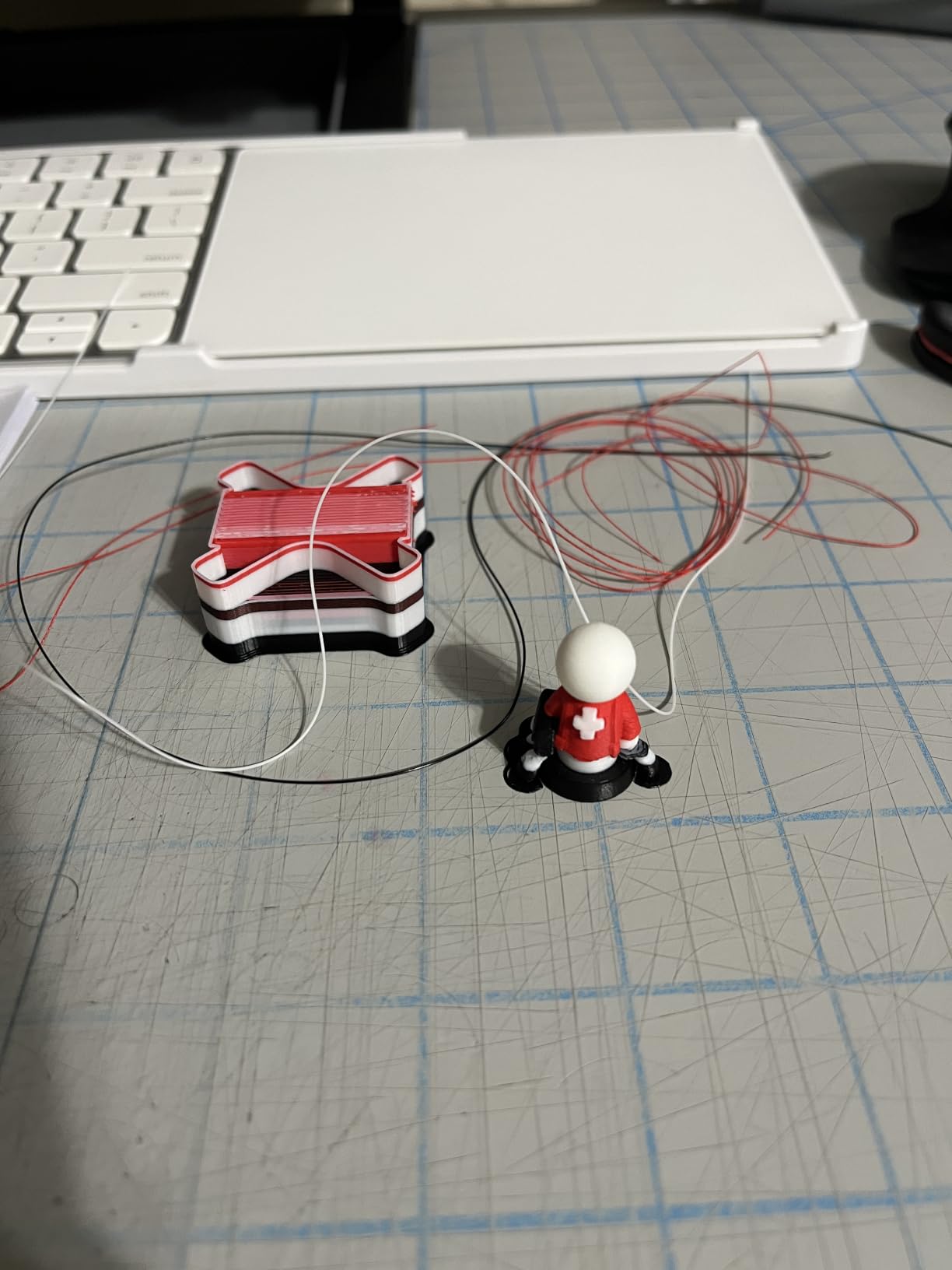 FLASHFORGE Creator 5 Pro 4-Toolhead 3D Printer, Industrial Multi-Material & Color Printing, 65°C Active Heated Chamber, Near-Zero Waste System, CoreXY 600mm/s Printing customer photo 1