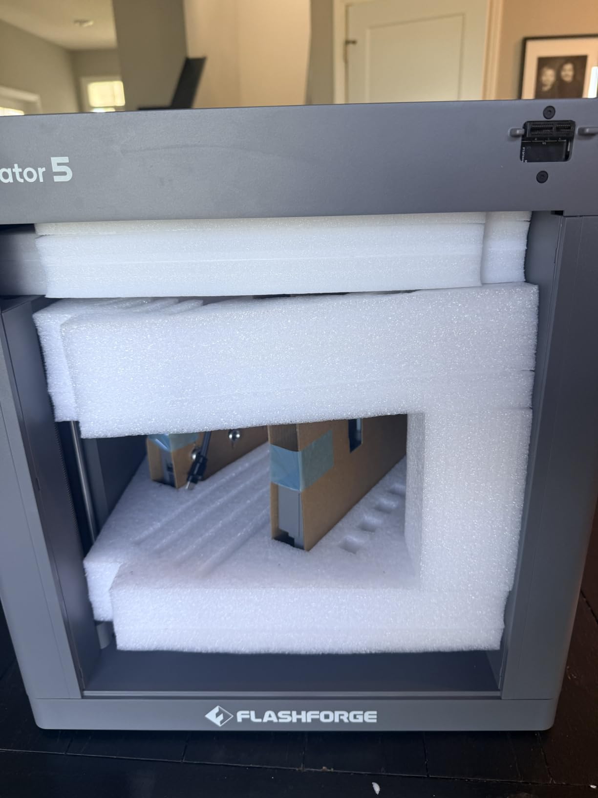 FLASHFORGE Creator 5 Pro 4-Toolhead 3D Printer, Industrial Multi-Material & Color Printing, 65°C Active Heated Chamber, Near-Zero Waste System, CoreXY 600mm/s Printing customer photo 2