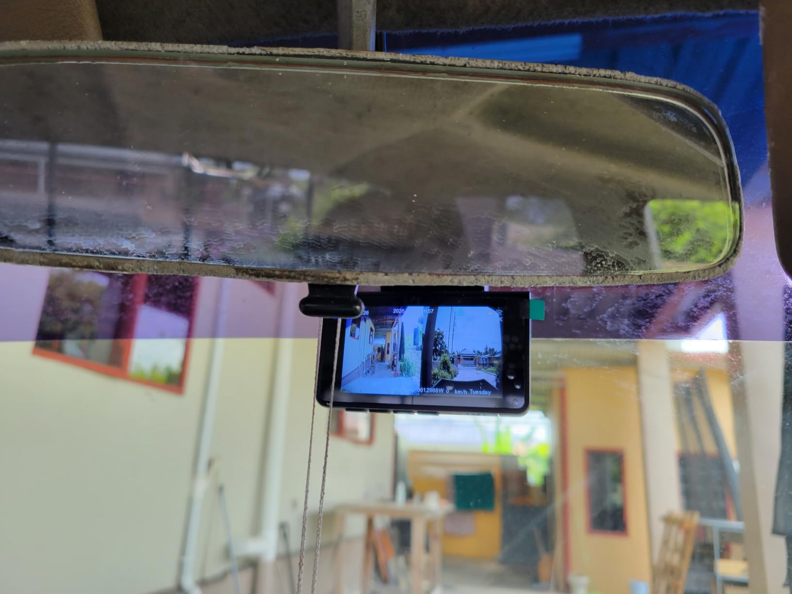 FAIMEE 4K Dash Cam Front and Rear, Night Vision, WDR, Free Card Included customer photo 1