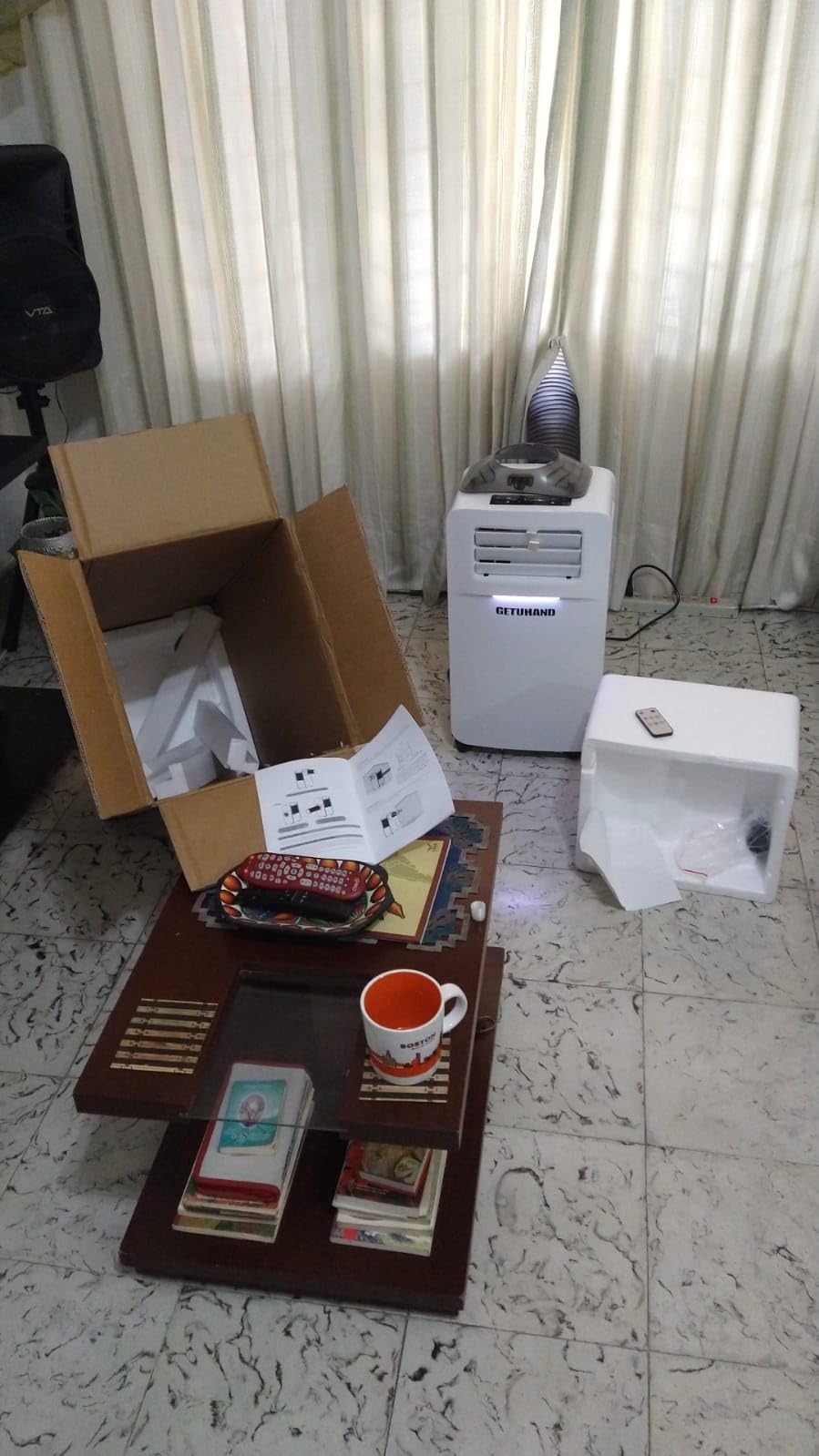 Portable Tent Air Conditioner for Camping 5200BTU 400W No Hot Air Discharge Drain-Free, for Tent Yacht/Truck/Bedroom/RVs customer photo 1
