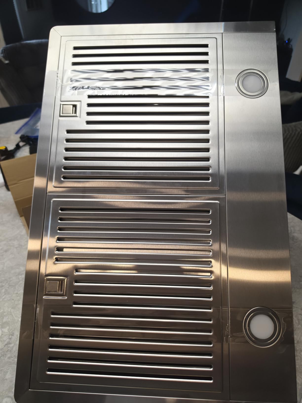 Wall Mount Range Hood 30 inch, 900 CFM Stainless Steel Kitchen Hood customer photo 2
