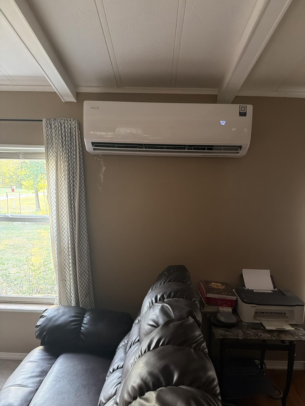 DELLA Econo Series 35000 BTU Mini Split Air Conditioner 17 SEER2, 230V Cools up to 2500 Sq. Ft, Compatible with Alexa and Wifi, Heater Ductless Inverter System with Heat Pump, 16.4ft Installation Kit customer photo 2