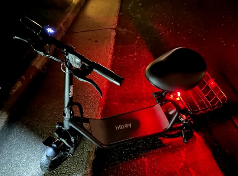 Hiboy Q2/U2 Electric Scooter with Seat for Adults, 22-25 Mile Range, 500W customer photo 1