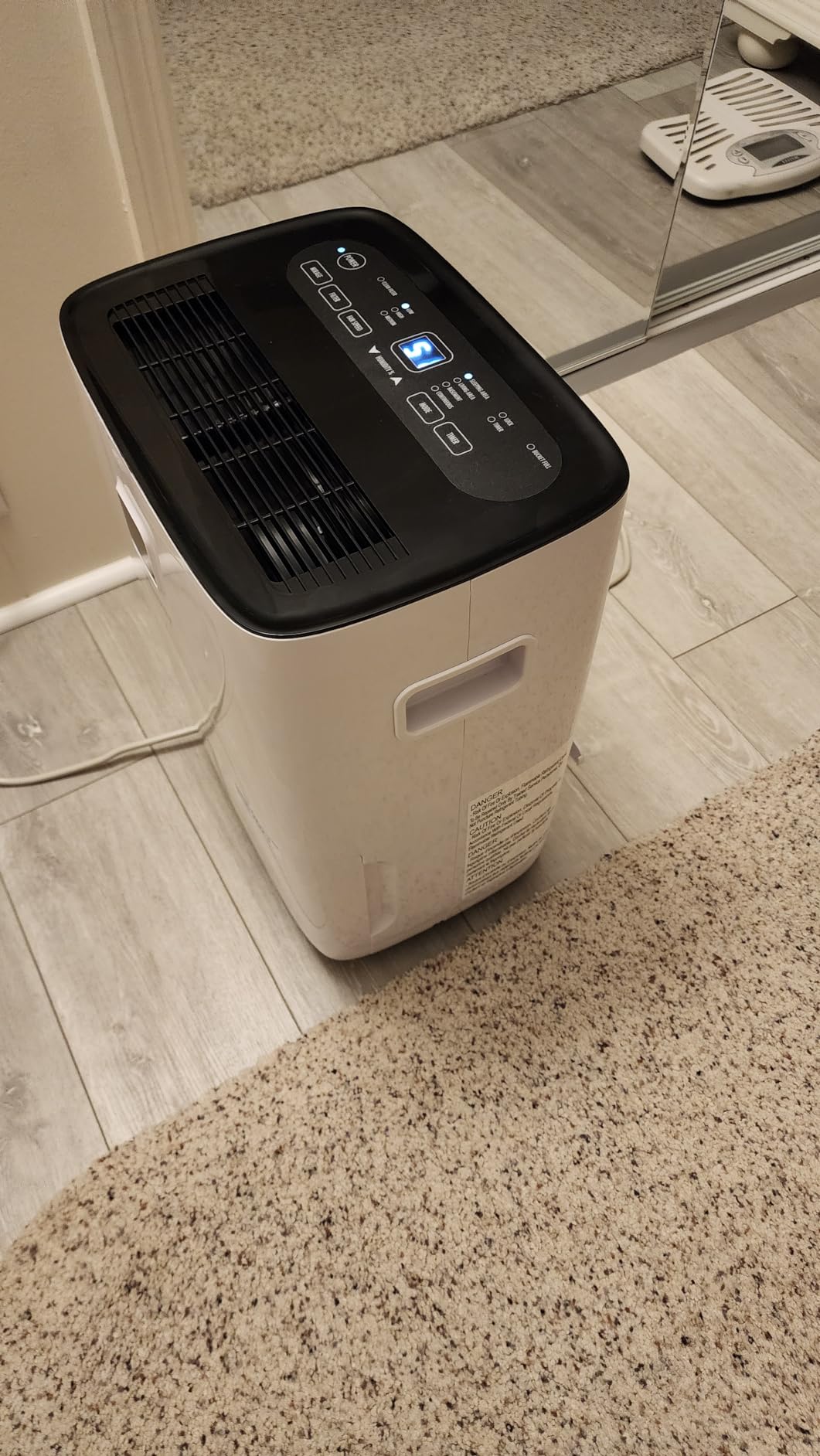 Yaufey 150 Pint Dehumidifier for Basement Home 8000 Sq. Ft. with Drain Hose customer photo 1