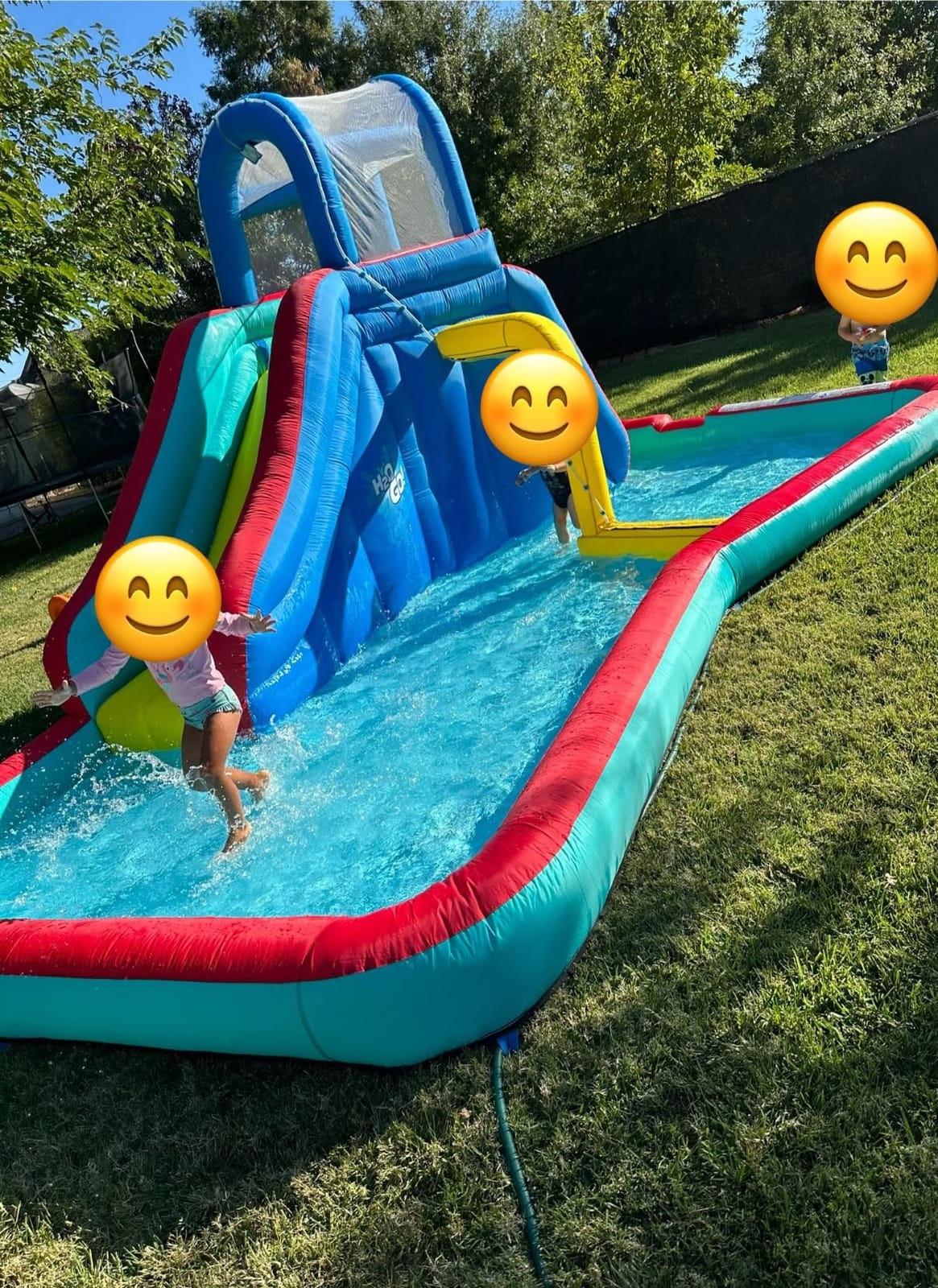 H2OGO! Island Adventure Kids Inflatable Water Park with Heavy-Duty Blower customer photo 1