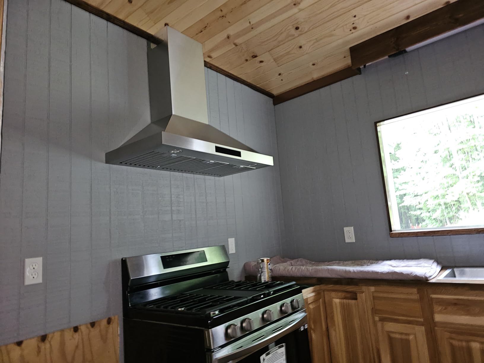 36 inch Island Range Hood 1200 CFM, Stainless Steel range hood customer photo 1