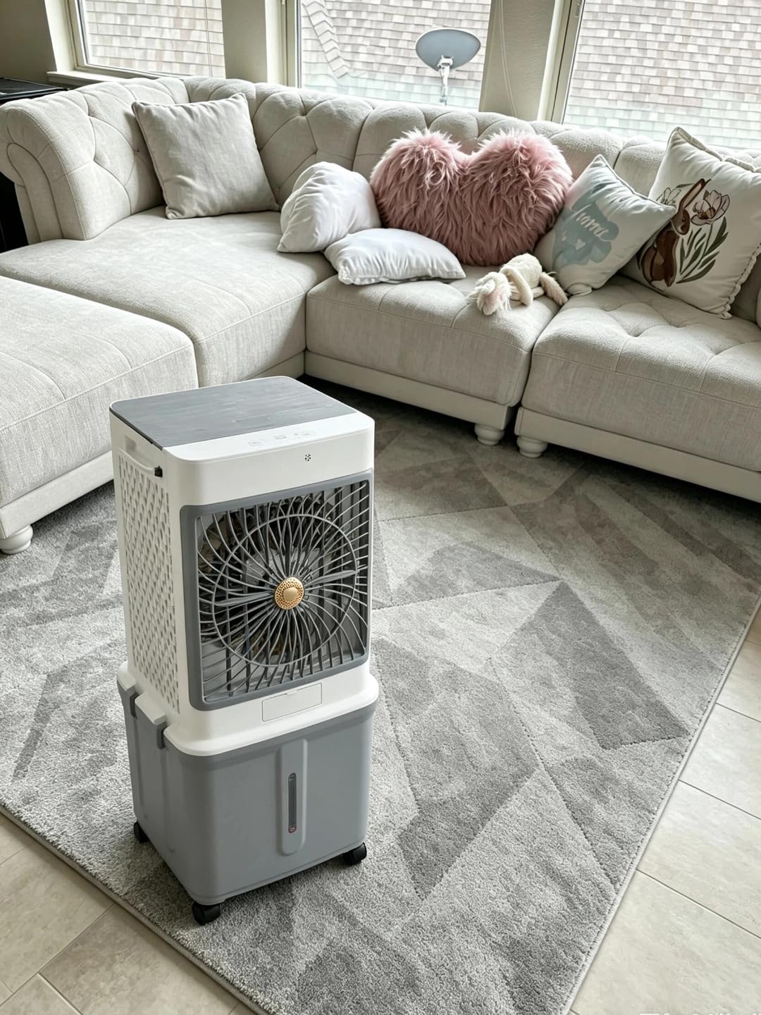 Swamp Coolers Portable Air Conditioners, 10-Gallon Evaporative Air Cooler customer photo 1