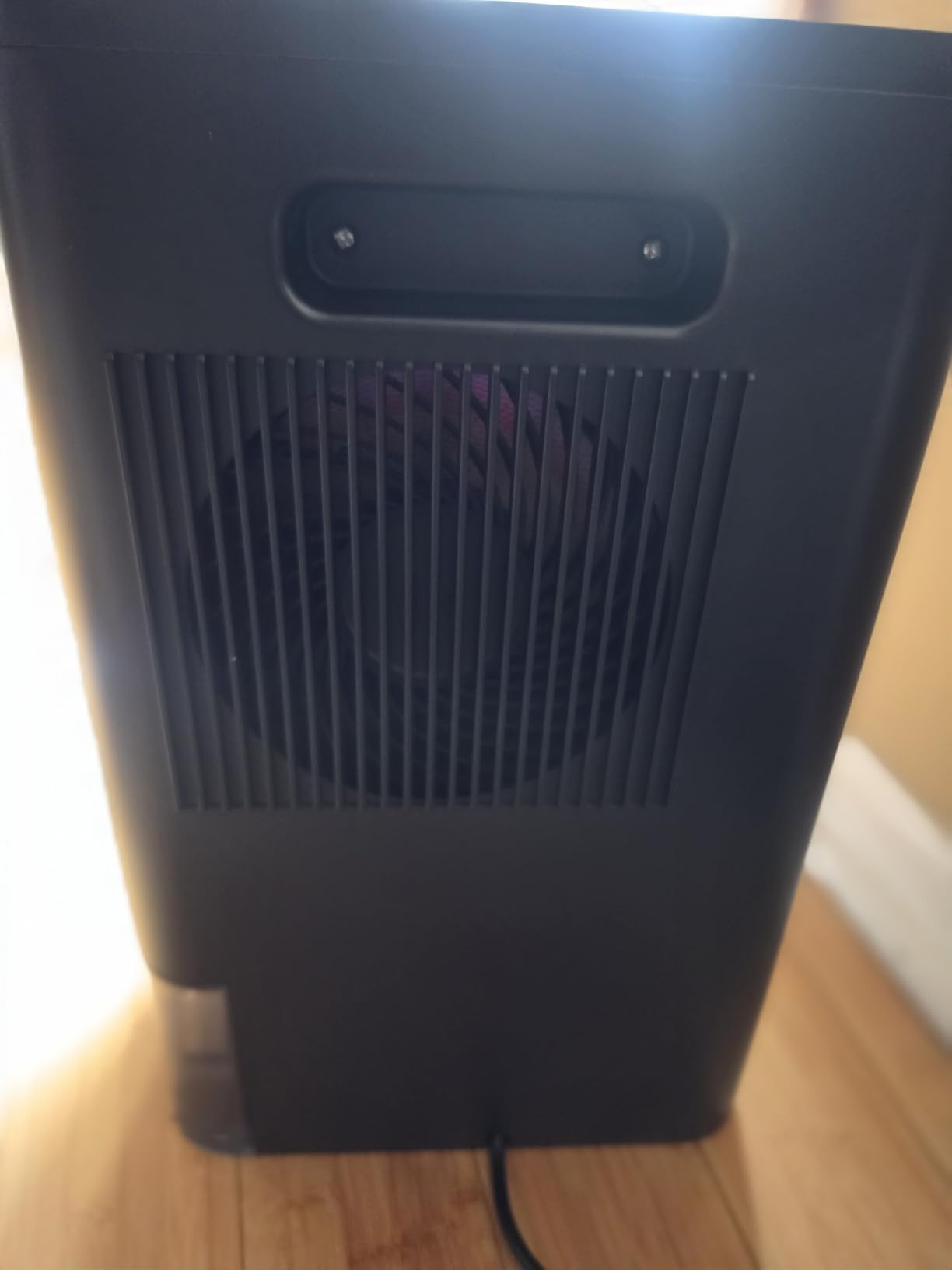 Home Dehumidifier, Basement Rotary Dehumidifier, ultra-quiet automatic shut-off/7-color lighting/operates at a low temperature of 32°F (0°C)/washable filter, suitable for bedroom, basement, bathroom customer photo 1