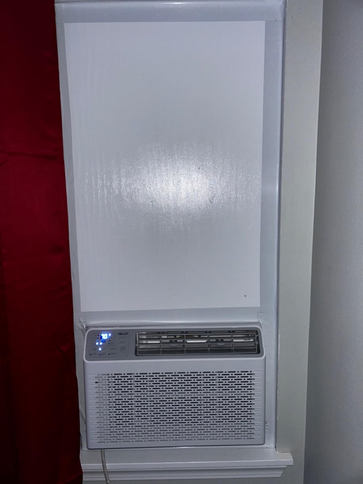 DELLA 6000 BTU AC Unit with Energy Saving Window Air Conditioner,WIFI Smart Controls, GEO Location, Work with Alexa, Cools Up to 250 Sq. Ft, Easy Install,Reusable Filter,Remote, Dehumidifier, Fan customer photo 2