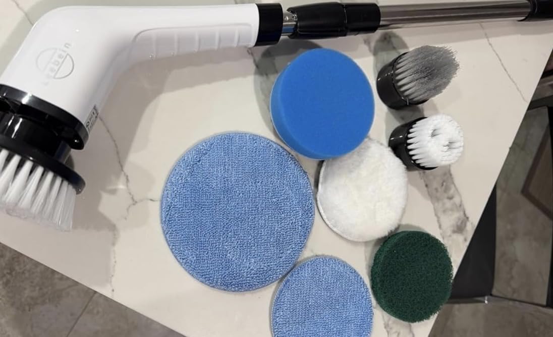 Electric Spin Scrubber, Cordless Cleaning Brush for Bathroom, Home customer photo 1