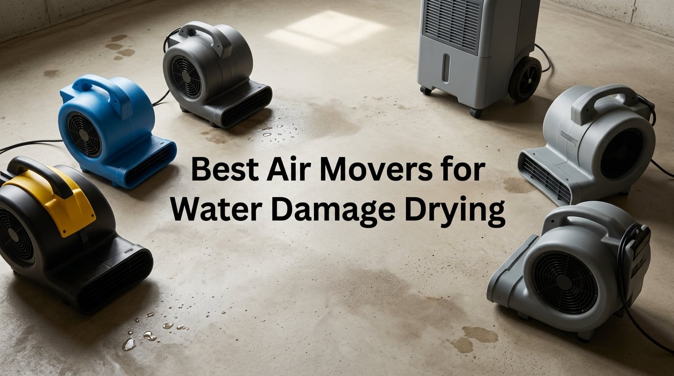 Best Air Movers for Water Damage Drying