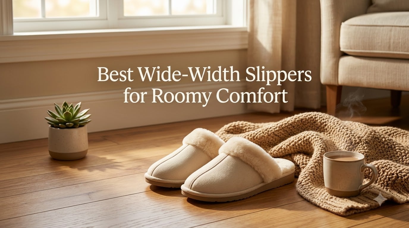 Best Wide-Width Slippers for Roomy Comfort