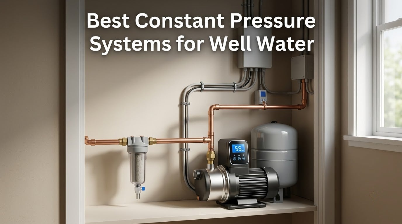Best Constant Pressure Systems for Well Water