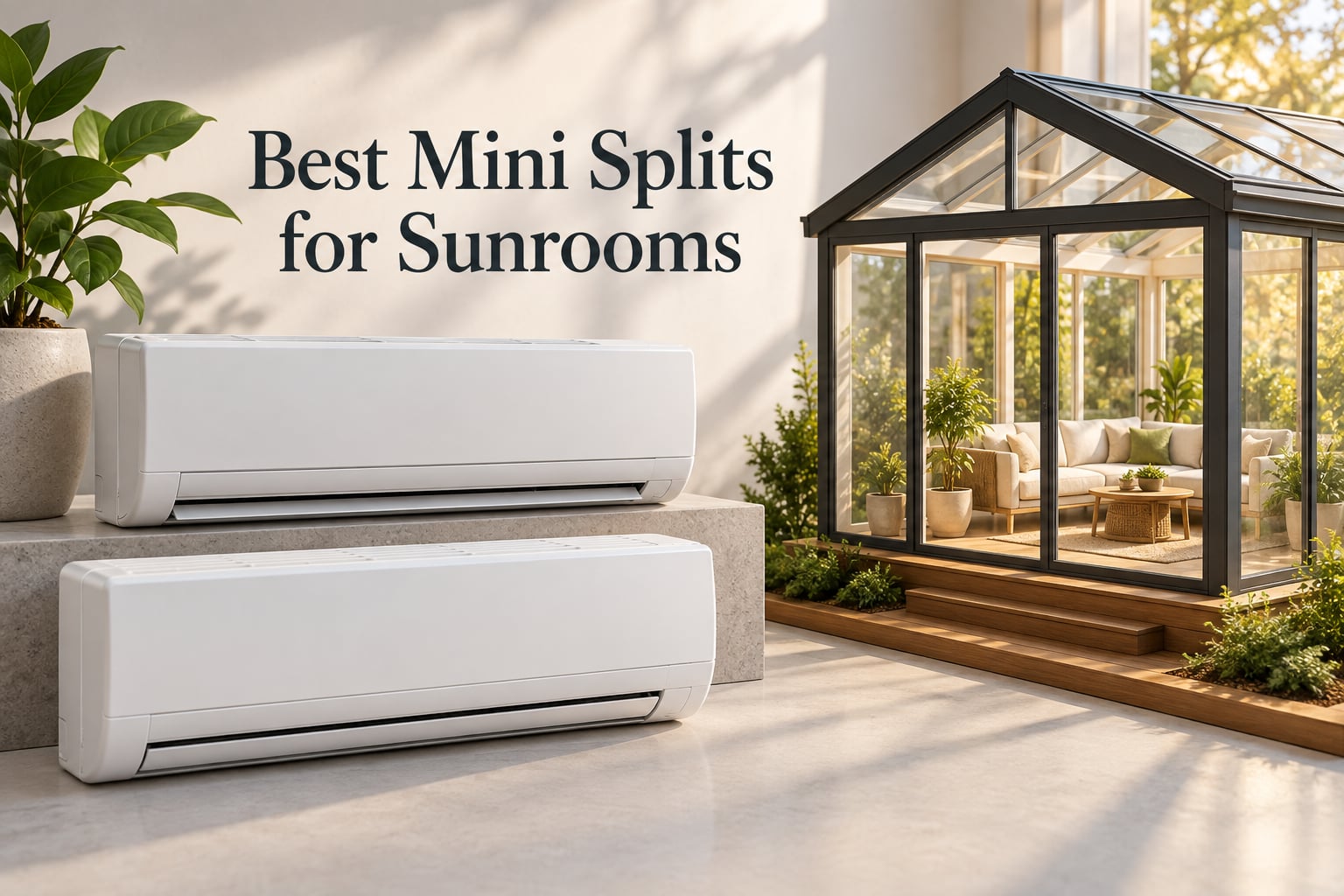 Best Mini Splits for Sunrooms