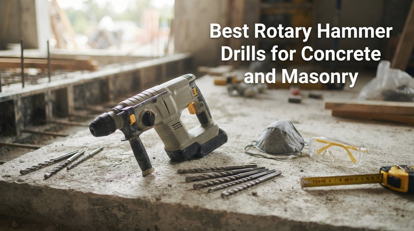 Best Rotary Hammer Drills for Concrete and Masonry