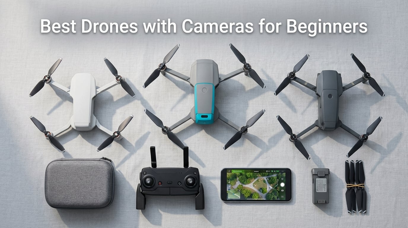 Best Drones with Cameras for Beginners
