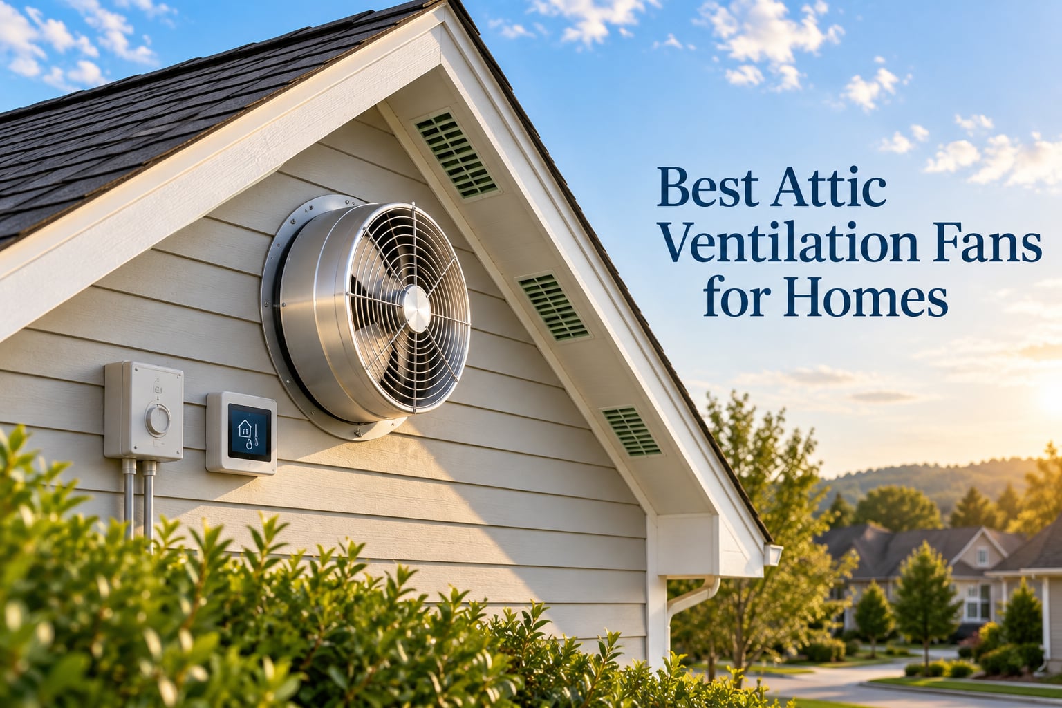 Best Attic Ventilation Fans for Homes