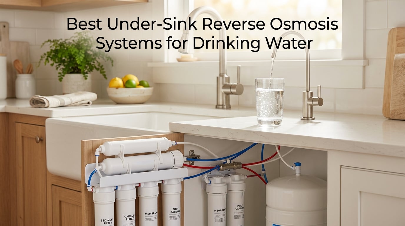 Best Under-Sink Reverse Osmosis Systems for Drinking Water
