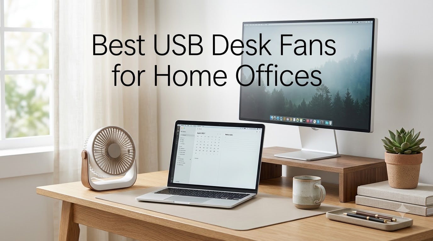 Best USB Desk Fans for Home Offices