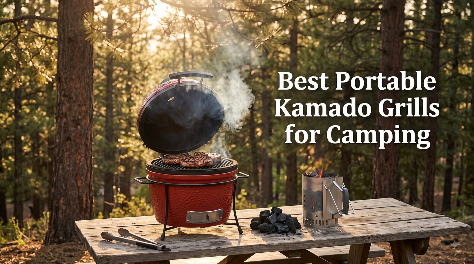 Best Portable Kamado Grills for Camping