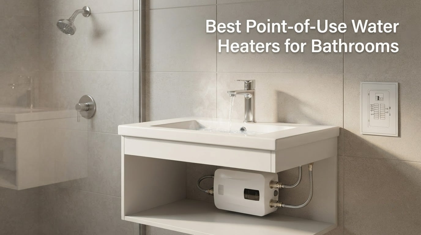 Best Point-of-Use Water Heaters for Bathrooms