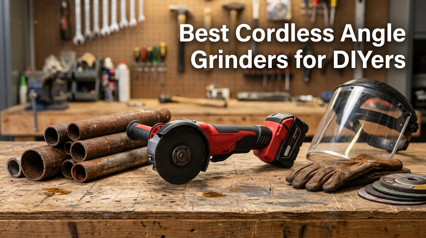 Best Cordless Angle Grinders for DIYers