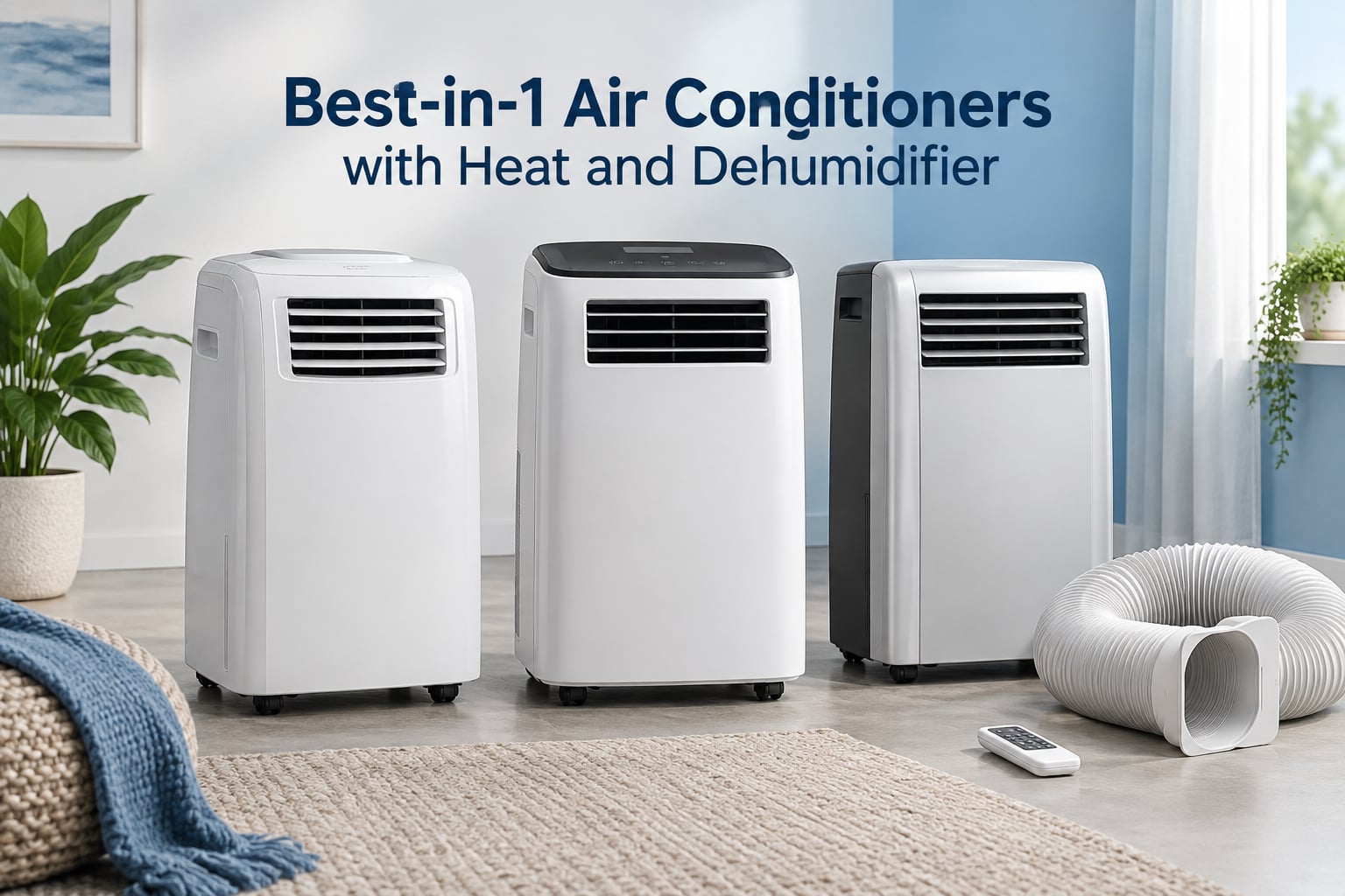 Best 4-in-1 Air Conditioners with Heat and Dehumidifier