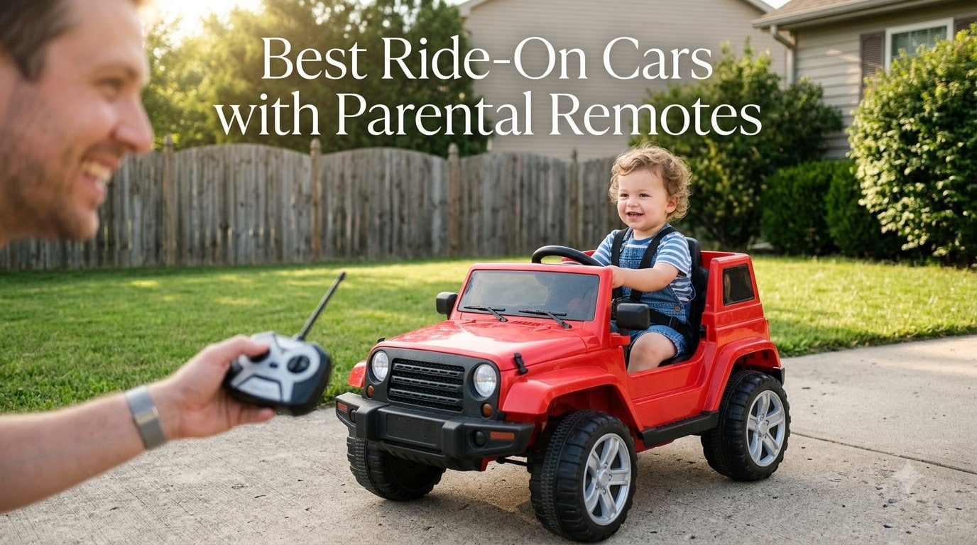 Best Ride-On Cars with Parental Remotes