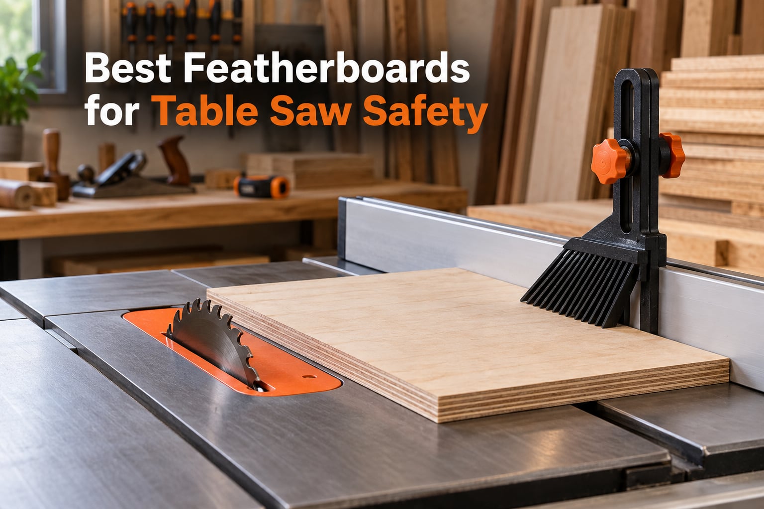 Best Featherboards for Table Saw Safety