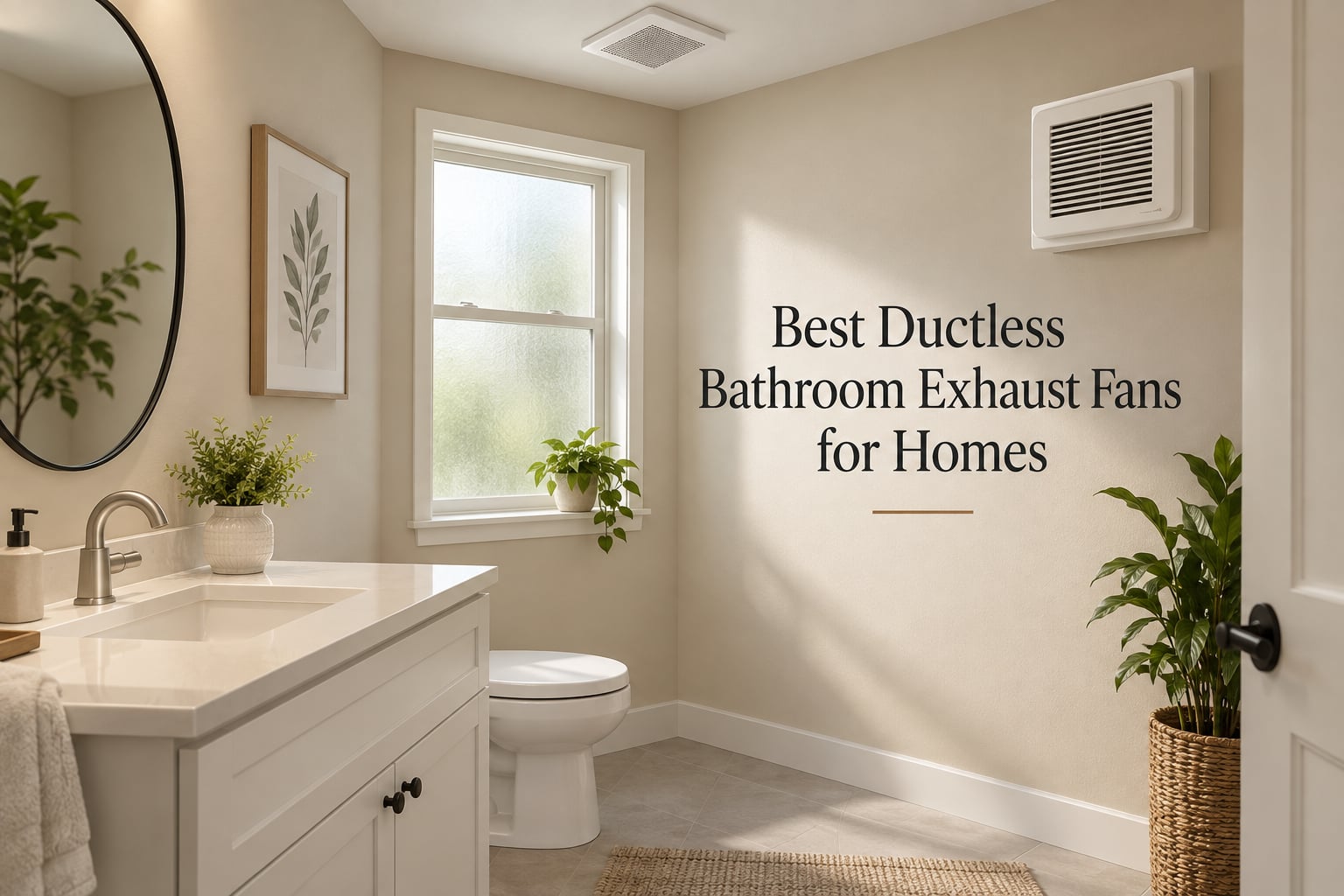 Best Ductless Bathroom Exhaust Fans for Homes