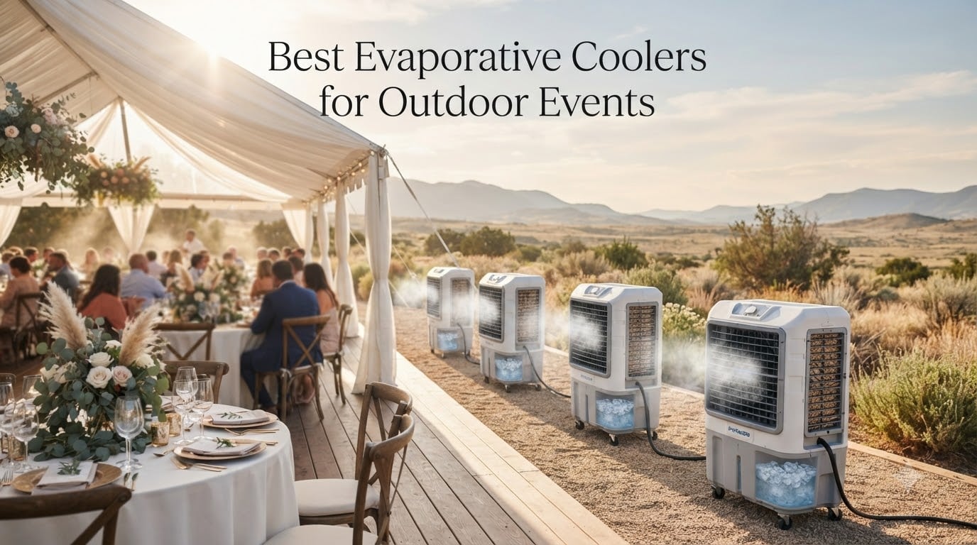 Best Evaporative Coolers for Outdoor Events