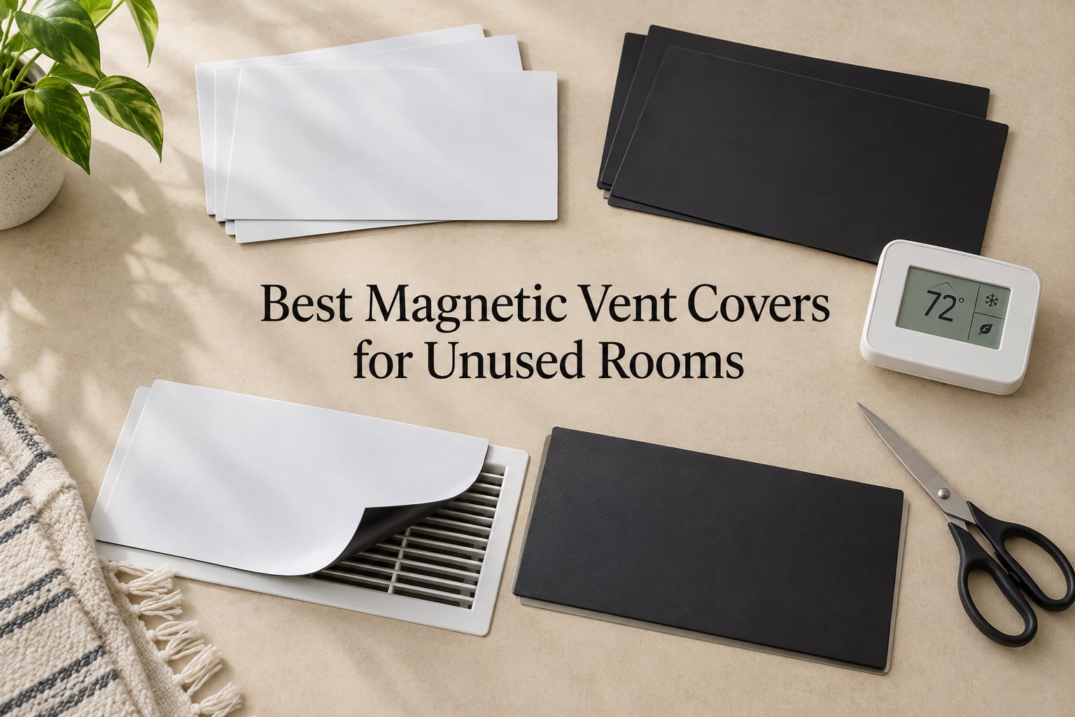 Best Magnetic Vent Covers for Unused Rooms