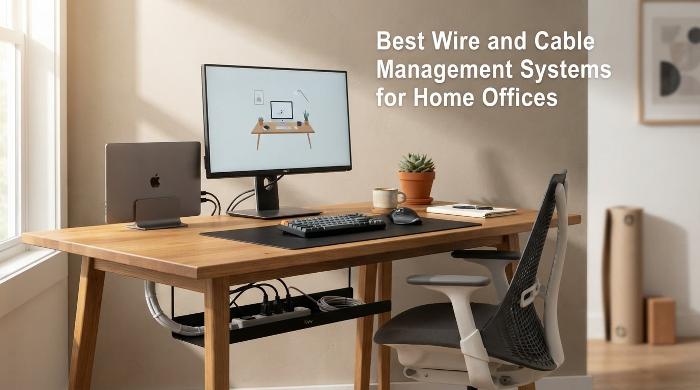 Best Wire and Cable Management Systems for Home Offices