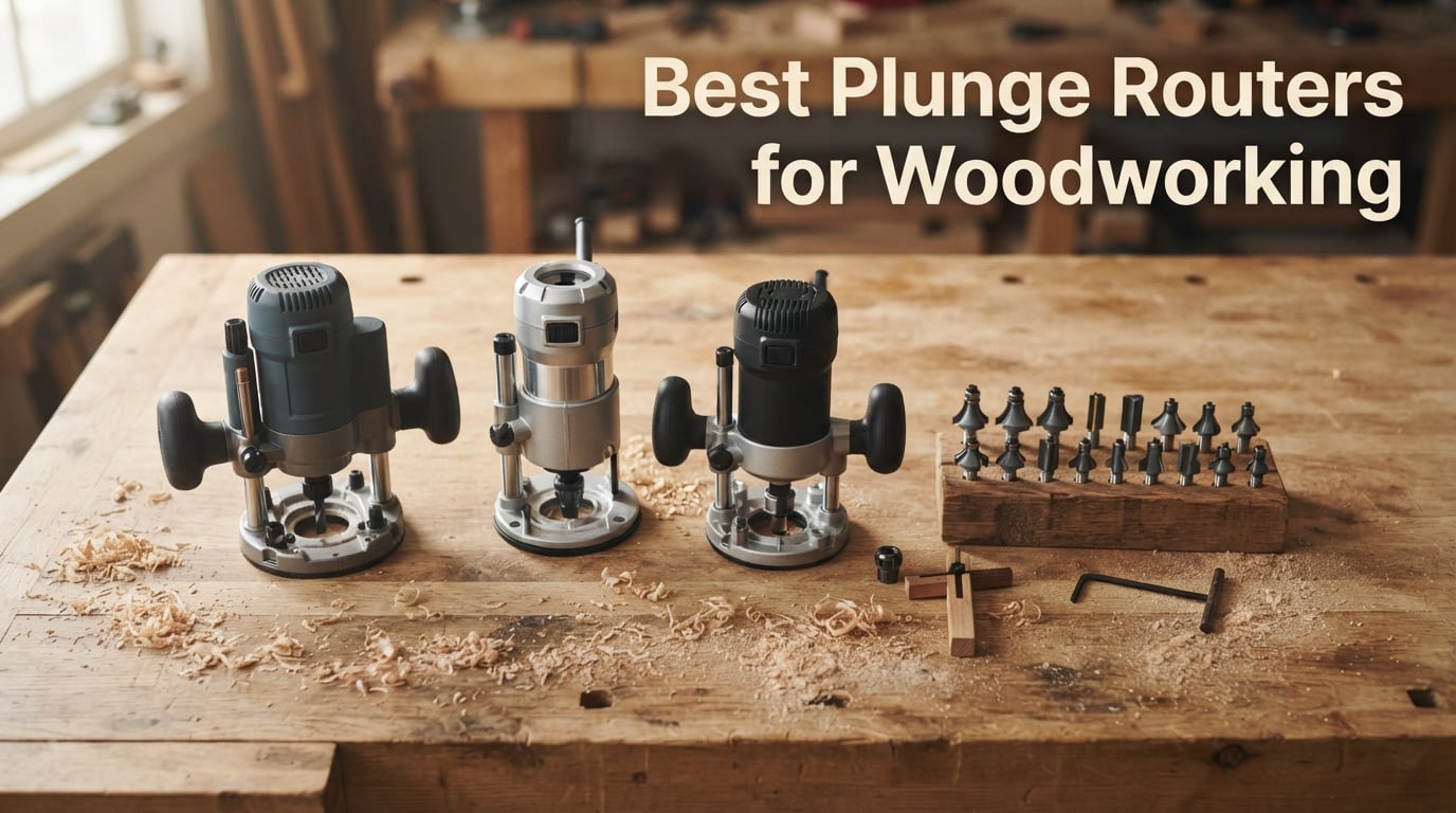 Best Plunge Routers for Woodworking