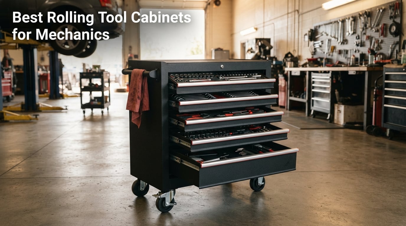 Best Rolling Tool Cabinets for Mechanics