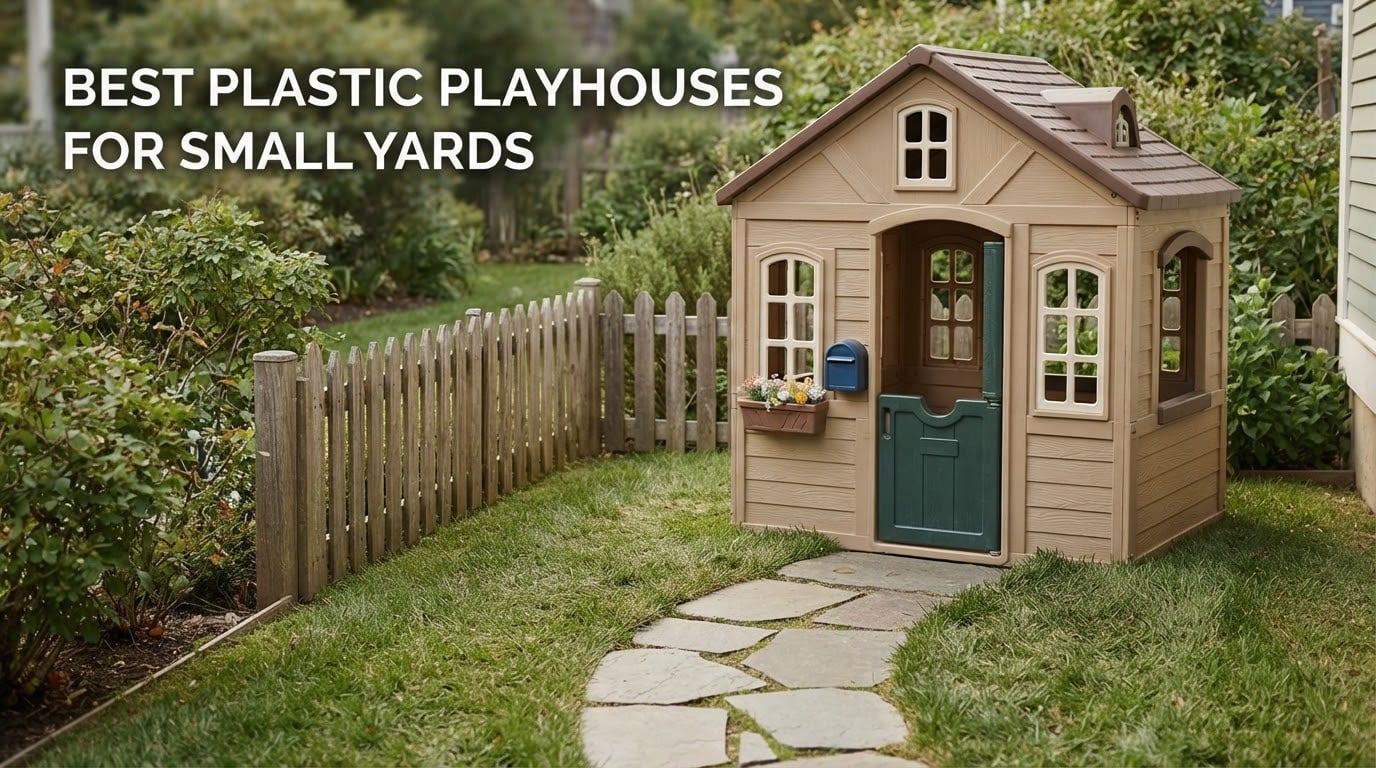 best plastic playhouses for small yards