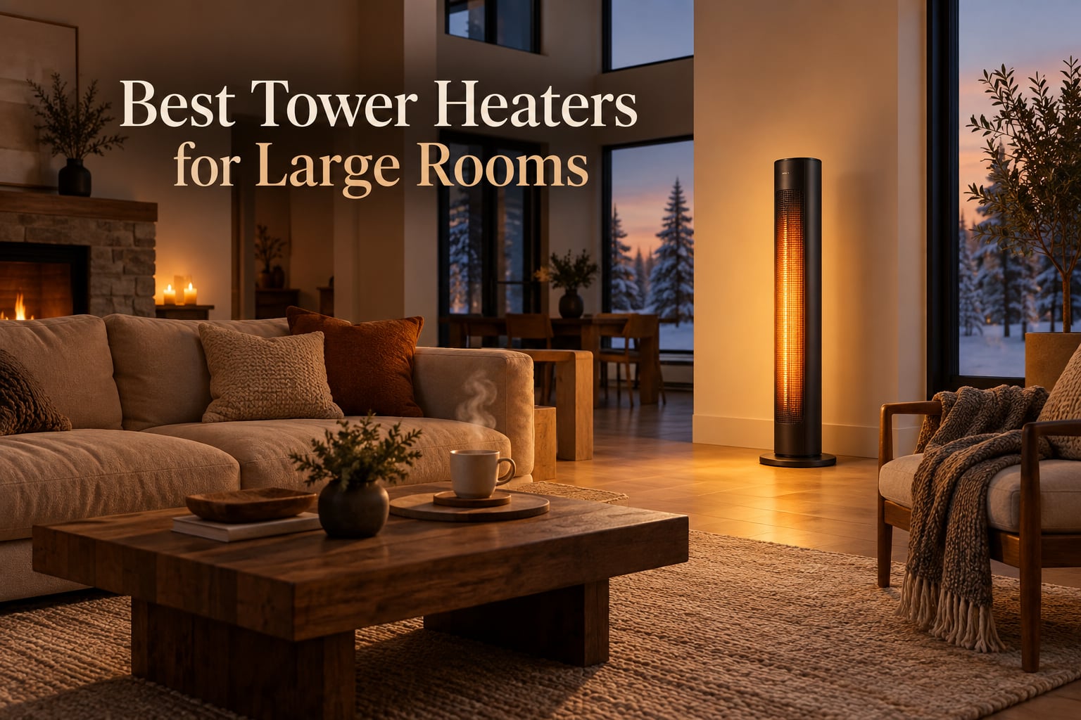 Best Tower Heaters for Large Rooms