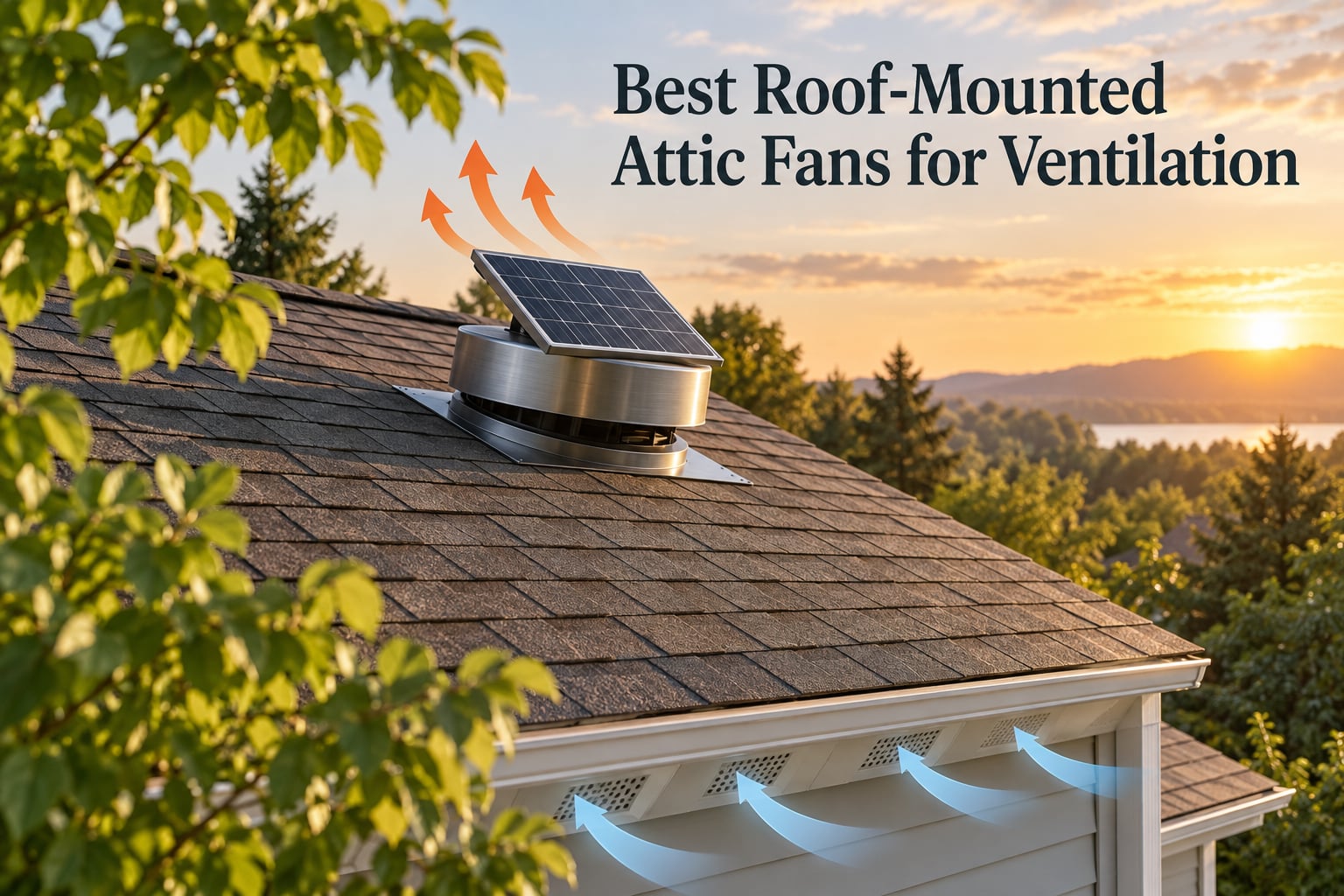 Best Roof-Mounted Attic Fans for Ventilation