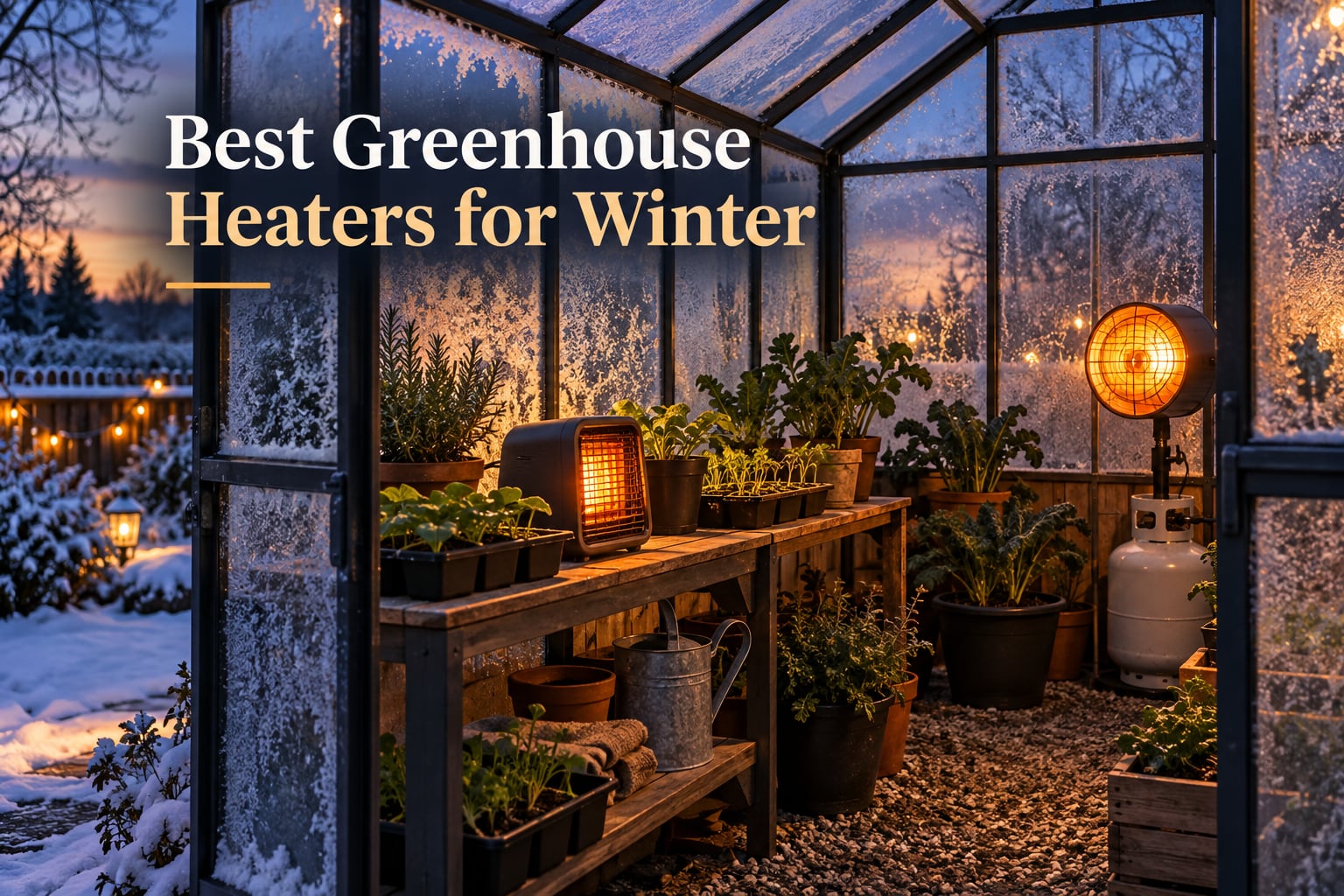 Best Greenhouse Heaters for Winter