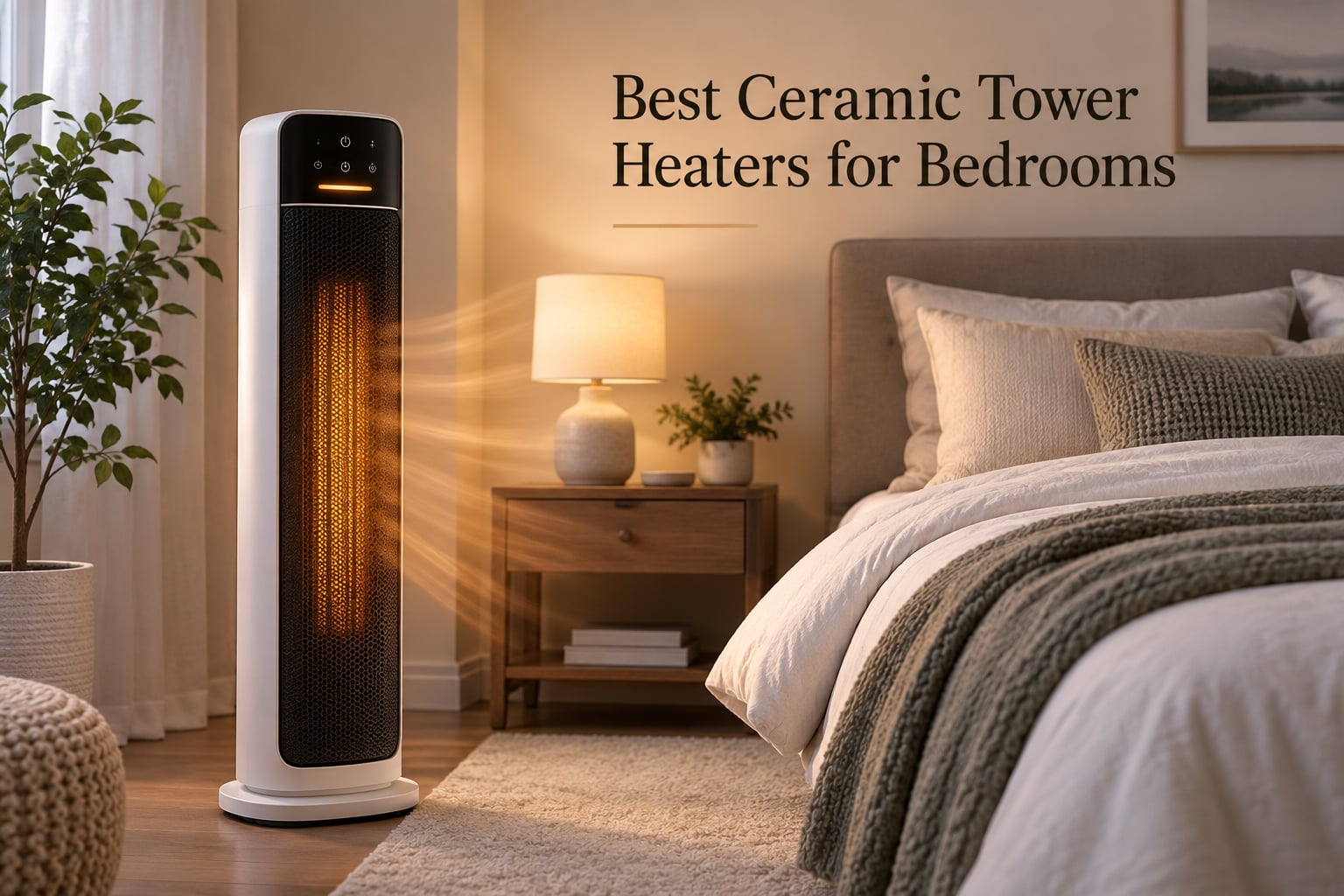 Best Ceramic Tower Heaters for Bedrooms