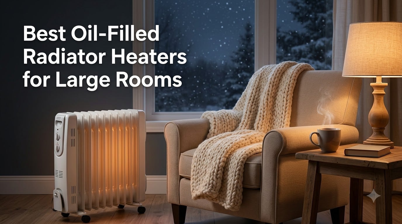 Best Oil-Filled Radiator Heaters for Large Rooms