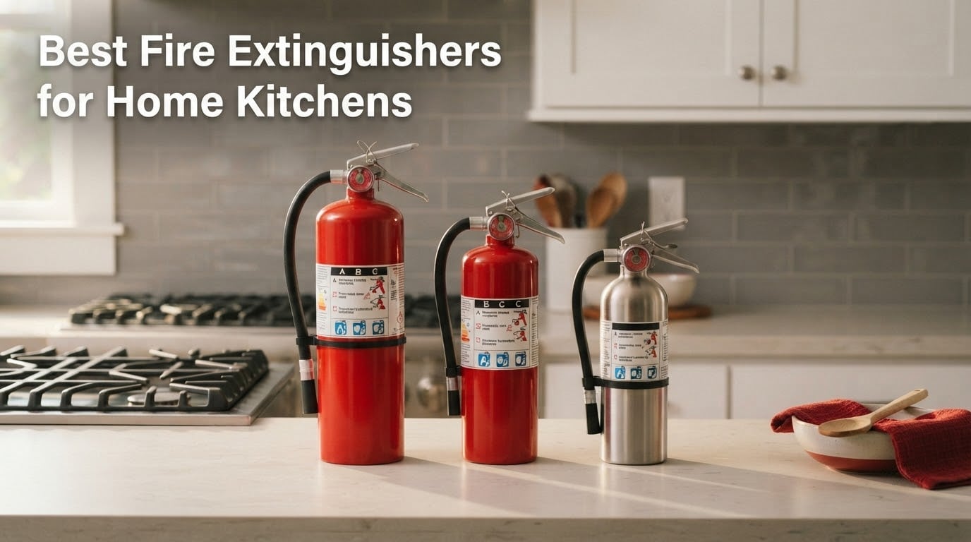 Best Fire Extinguishers for Home Kitchens