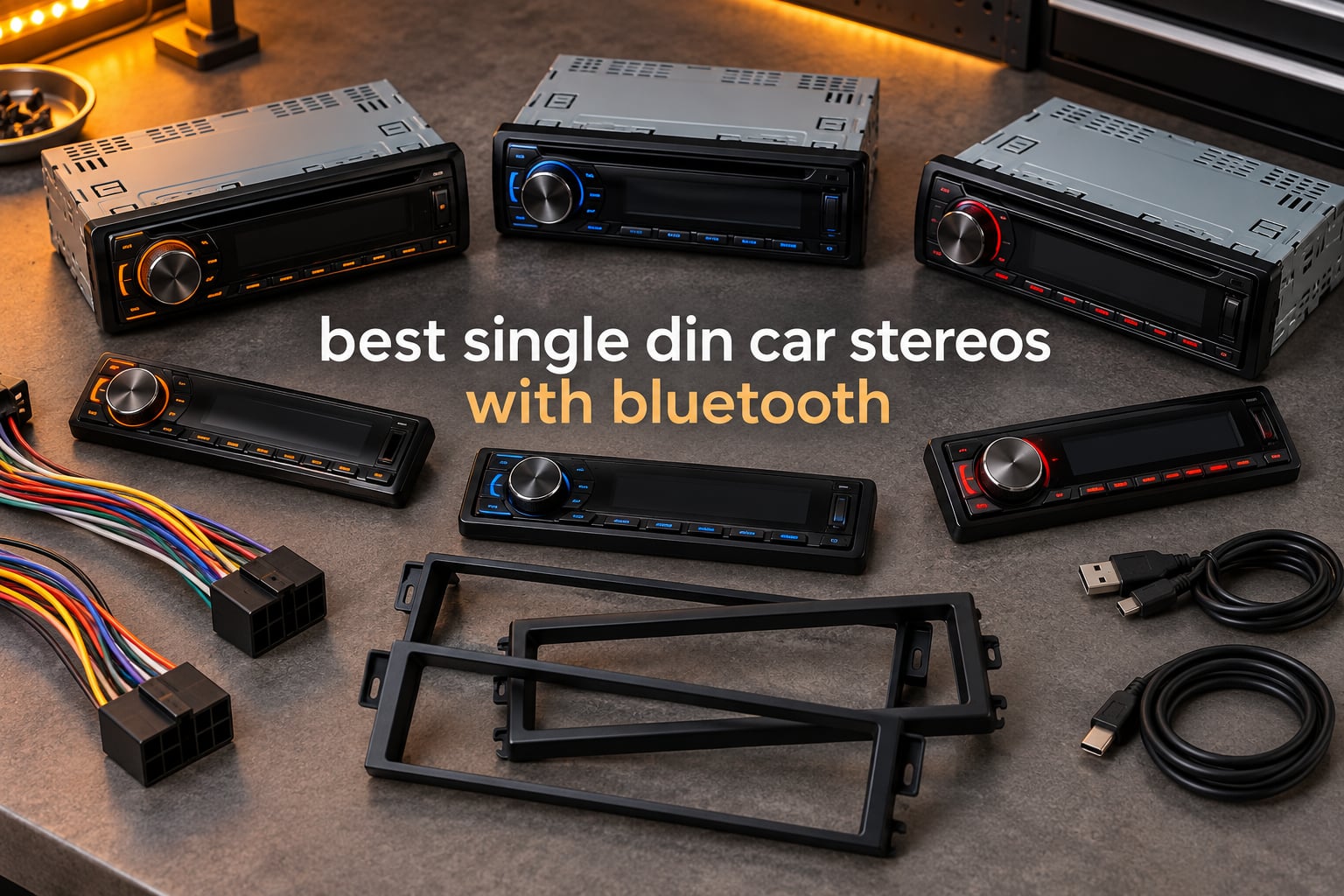 best single din car stereos with bluetooth