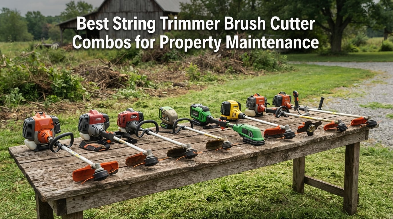 Best String Trimmer Brush Cutter Combos for Property Maintenance