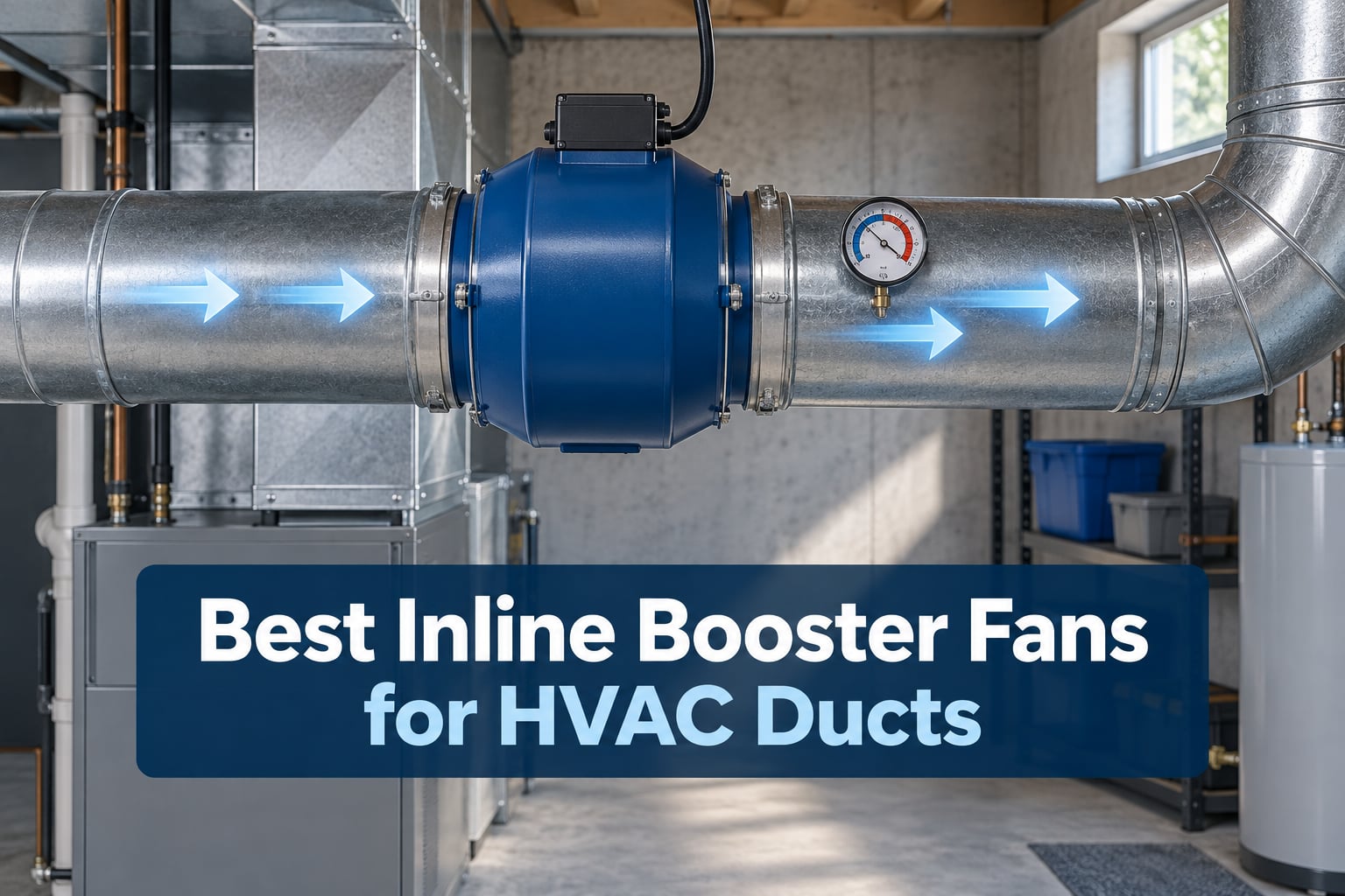 Best Inline Booster Fans for HVAC Ducts