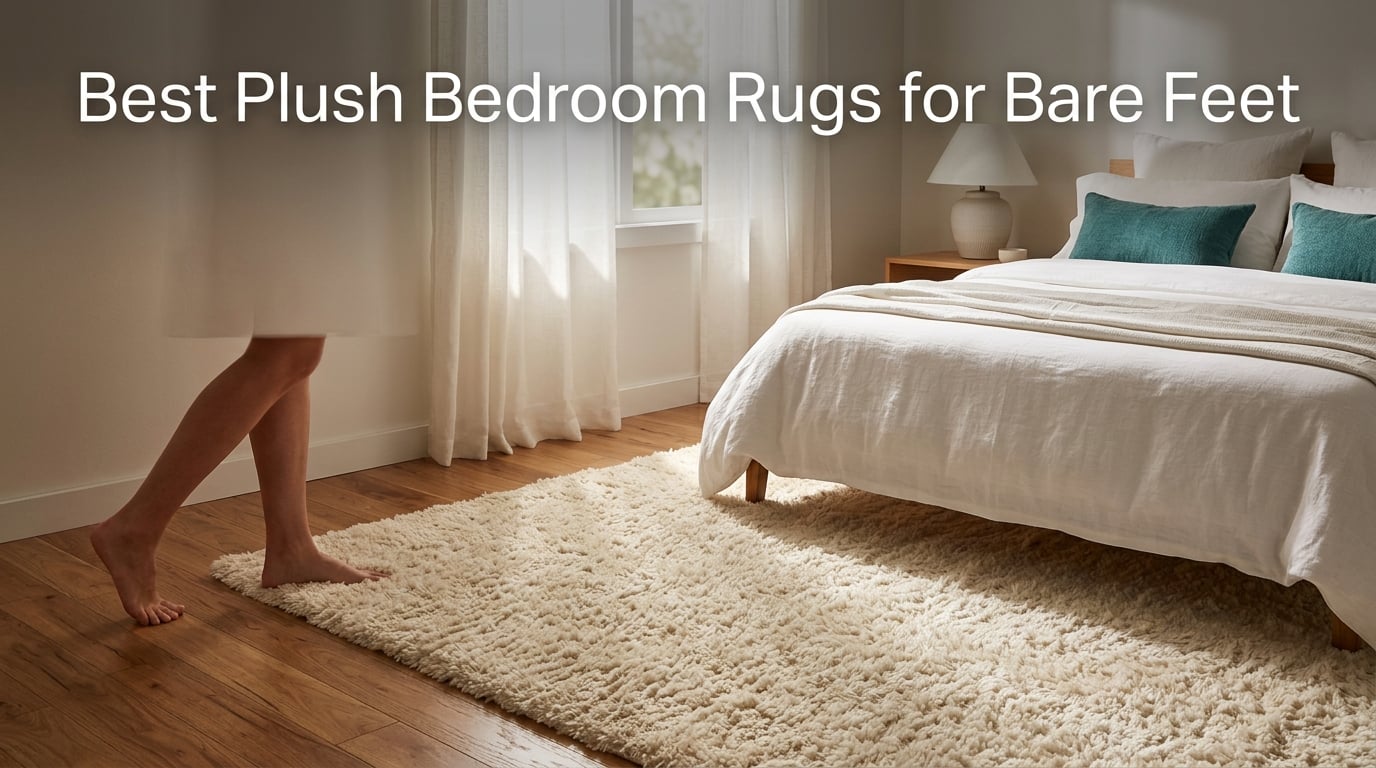 Best Plush Bedroom Rugs for Bare Feet