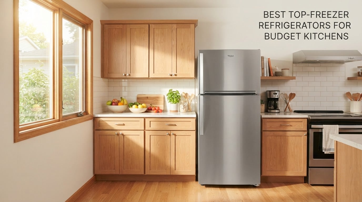 Best Top-Freezer Refrigerators for Budget Kitchens