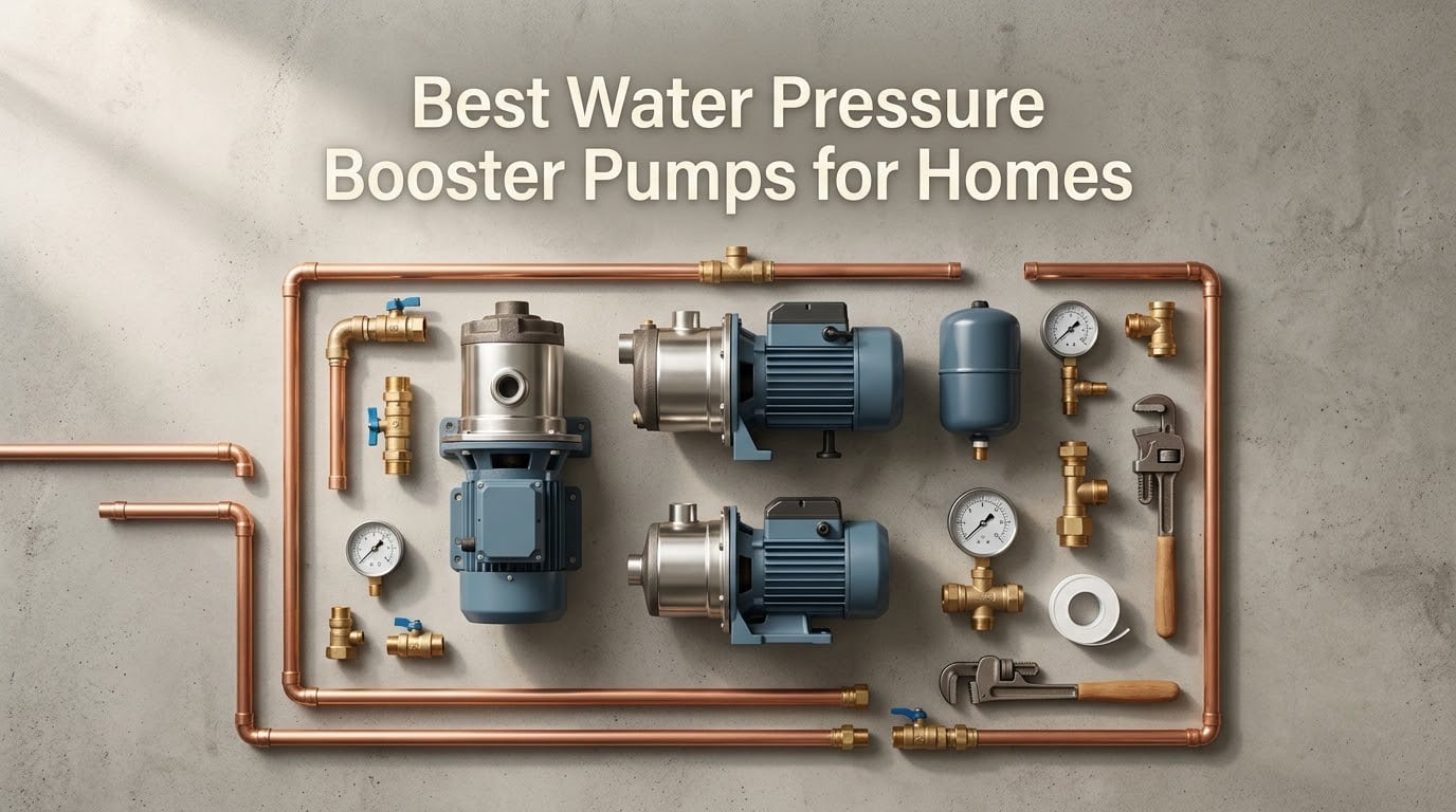 Best Water Pressure Booster Pumps for Homes